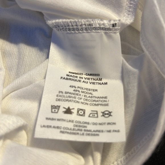 The nike tee white crop top size small - Picture 5 of 5
